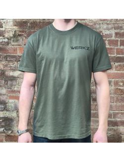 Werkz Logo T-Shirt, Sage