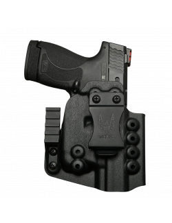 Werkz M6 IWB / AIWB Holster for Smith & Wesson M&P Shield & Shield PC 9/40 with Streamlight TLR-6 for M&P Shield 9/40, Right, Black