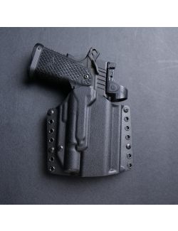 Werkz Origin Holster for  Most 1911 or 2011 Pistols with Surefire X300 / X300 Ultra / X300 Turbo, Right, Black