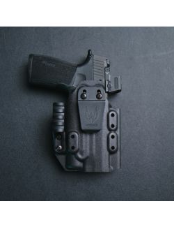 Werkz M6 IWB / AIWB Holster for Sig Sauer P365-xmacro with Sig Sauer FOXTROT2, Right, Black