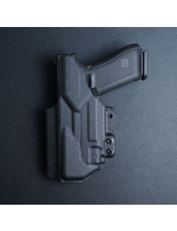 Werkz M6 IWB / AIWB Holster for Glock G17 (+More) with Streamlight TLR-8 / TLR-8A, Right, Black