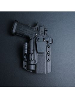 Werkz M6 IWB / AIWB Holster for  Most 1911 or 2011 Pistols with Streamlight TLR-1 / TLR-1S / TLR-1HL, Right, Black