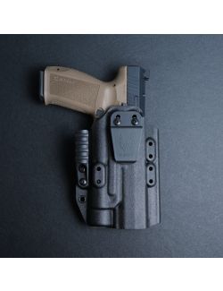 Werkz M6 IWB / AIWB Holster for Canik Most Canik TP9 and Mete series with Streamlight TLR-1 / TLR-1S / TLR-1HL, Right, Black