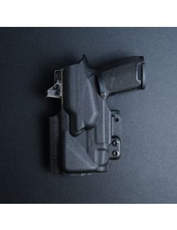 Werkz M6 IWB / AIWB Holster for Sig Sauer P320 Compact 9/40 (Open Muzzle) with Streamlight TLR-7 / TLR-7A / TLR-7X, Right, Black