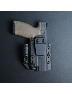 Werkz M6 IWB / AIWB Holster for CZ P-10C / P-10F with Streamlight TLR-7 / TLR-7A / TLR-7X, Right, Black