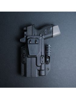 Werkz M6 Outlier Holster for  Most Modern Pistols with Streamlight TLR-1 / TLR-1S / TLR-1HL, Left, Black
