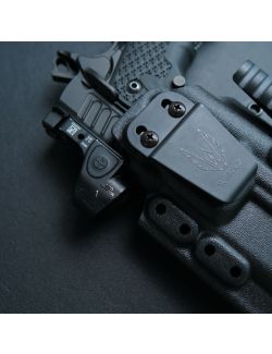 Werkz M6 IWB / AIWB Holster for Staccato XC with Surefire X300 / X300 Ultra / X300 Turbo, Left, Black