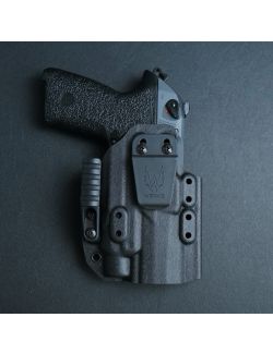 Werkz M6 IWB / AIWB Holster for Beretta PX4 Full Size with Streamlight TLR-7 / TLR-7A, Right, Black