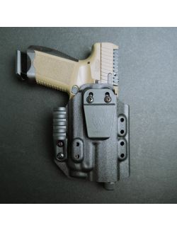 Werkz M6 IWB / AIWB Holster for Canik Most Canik TP9 and Mete series with Streamlight TLR-7 / TLR-7A / TLR-7X, Right, Black