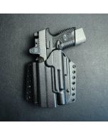 Werkz Origin Outlier Holster for  Most Modern Pistols with Surefire X300 / X300 Ultra / X300 Turbo, Left, Black