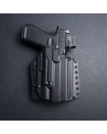 Werkz Origin Outlier Holster for  Most Modern Pistols with Surefire X300 / X300 Ultra / X300 Turbo, Right, Black