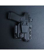 Werkz M6 IWB / AIWB Holster for Glock G43x MOS with Streamlight TLR-6 for Glock G43x MOS / G48 MOS, Right, Black