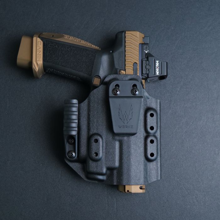 Werkz M6 IWB / AIWB Holster for Canik Most Canik TP9 and Mete