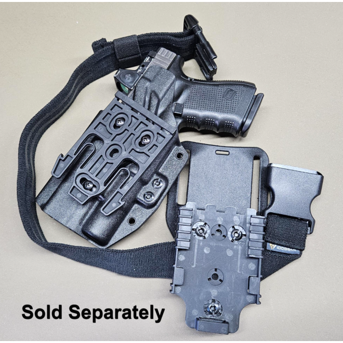ガン　パーツ　Modified QUBL/VUBL with Drop Leg Strap Package(レッグストラップ付ユニバーサルベルトループ) BK Wilder Tactical Modified QUBL w/ Drop Leg Strap | 5 Star