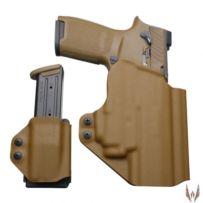 Coyote Tan  Kydex SIG P250 P320 Dual Magazine Carrier *PIC