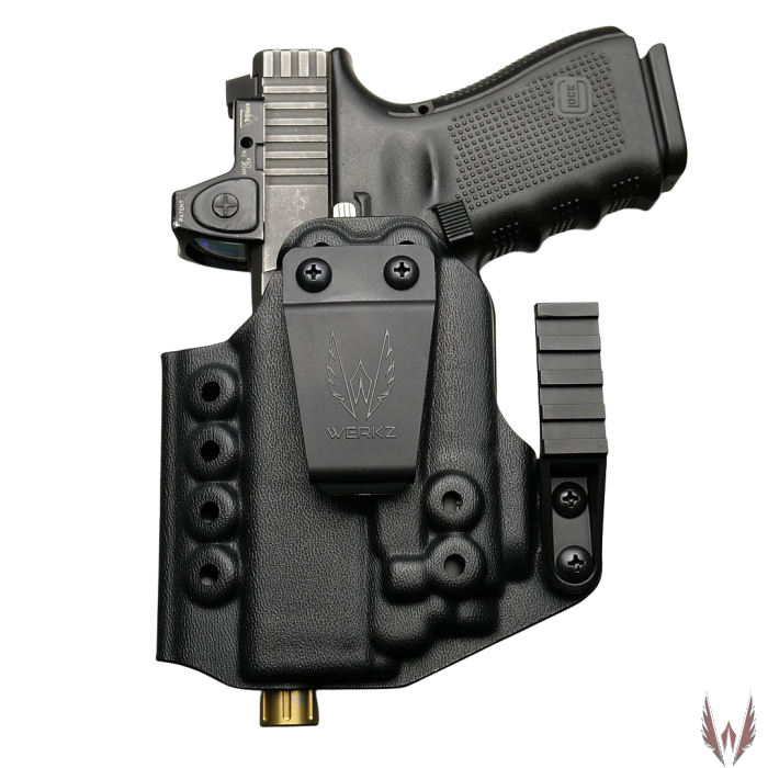 Werkz M6 holster Glock 19/19x/23/32/45 Gen 3/4/5 Olight PL-Mini Right 